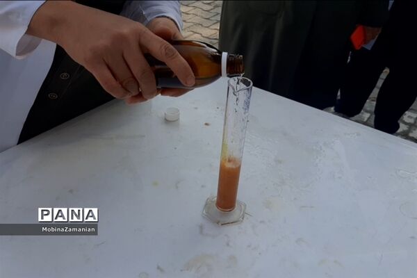 بزرگداشت روز آزمایشگاه در دبیرستان شاهد شهید حمامی