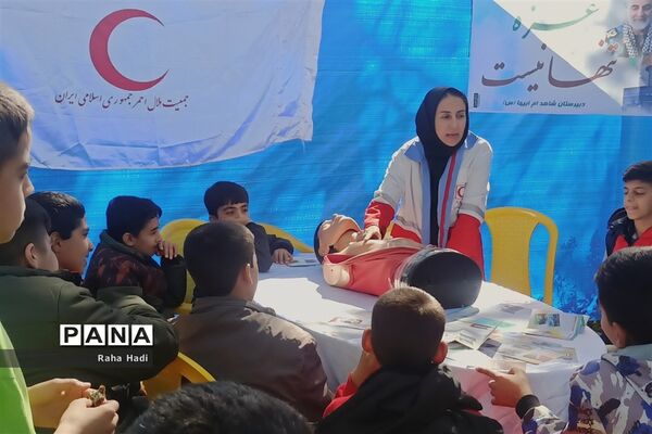 حضور دانش‌آموزان شمال استان فارس در اردوی شهید نیری به میزبانی شهرستان آباده