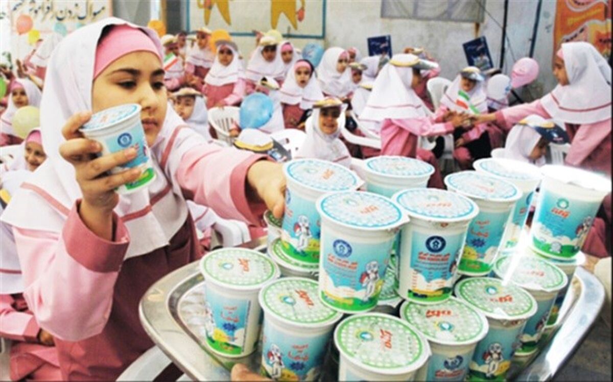 پایان توقفی 6 ساله؛ توزیع رایگان شیر در مقطع ابتدایی با بودجه 3 هزار و 800 میلیارد تومانی