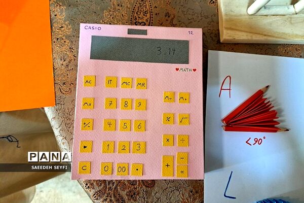 نمایشگاه دست سازه‌های درس ریاضی در کهریزک