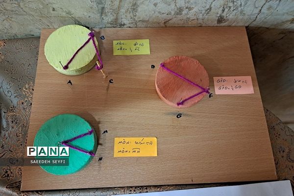 نمایشگاه دست سازه‌های درس ریاضی در کهریزک