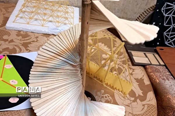 نمایشگاه دست سازه‌های درس ریاضی در کهریزک