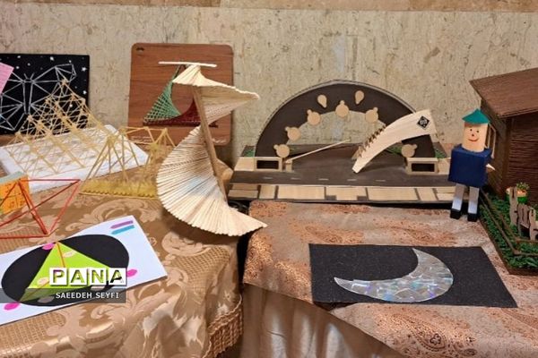 نمایشگاه دست سازه‌های درس ریاضی در کهریزک