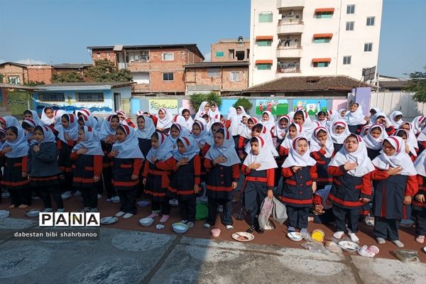 مراسم هفته ملی مازندران در دبستان بی بی شهربانو گلوگاه