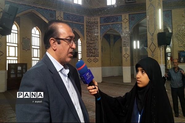 یادواره شهدا با حضورمعاون پرورشی و فرهنگی اداره کل آموزش و پرورش استان اصفهان در مسجد قبا  اصفهان