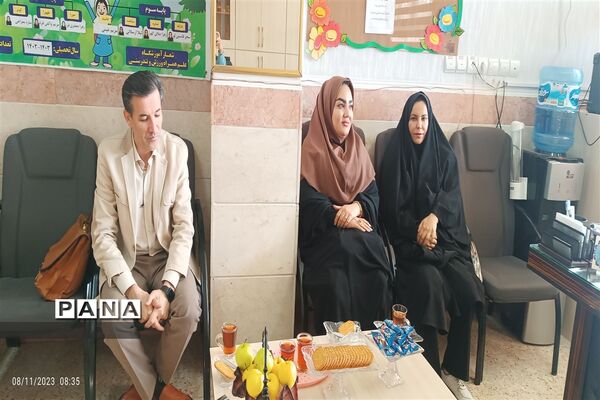 بازدید معاون آموزش ابتدایی اداره‌کل شهرستان‌های استان تهران، از مدرسه توفیق شهرستان رباط کریم