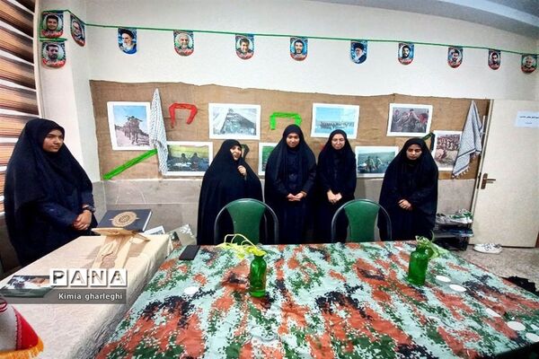 افتتاحیه اولین اتاق بسیج مدرسه نمونه دولتی ارشاد در سطح شهرستان قرچک