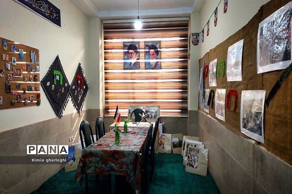 افتتاحیه اولین اتاق بسیج مدرسه نمونه دولتی ارشاد در سطح شهرستان قرچک