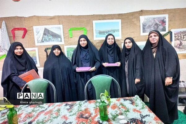 افتتاحیه اولین اتاق بسیج مدرسه نمونه دولتی ارشاد در سطح شهرستان قرچک