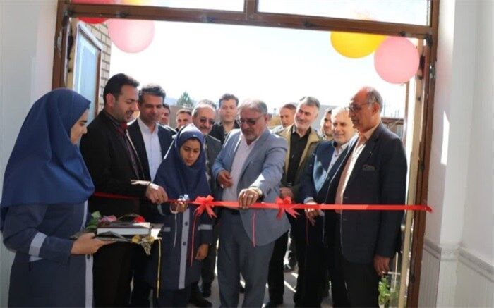 افتتاح مدرسه ۳ کلاسه خیرساز در شهرستان خوی