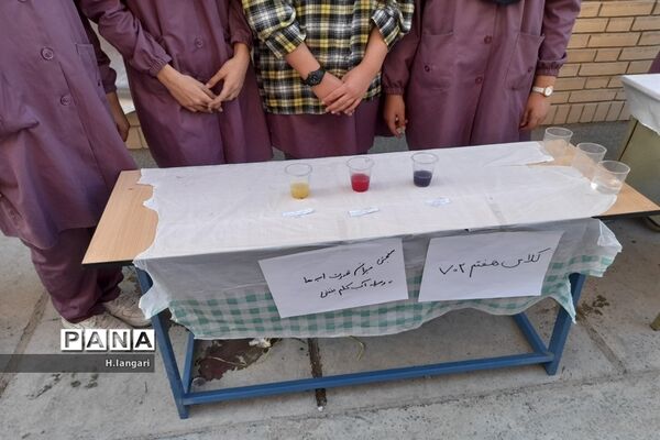 گرامیداشت  روز آزمایشگاه در دبیرستان دخترانه گلستان شهرستان مانه و سملقان