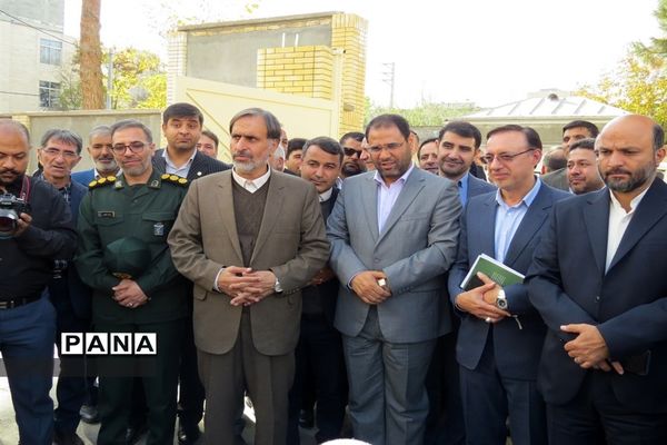 افتتاحیه دبستان 15 کلاسه  ابو ریحان بیرونی در شهرستان بجنورد