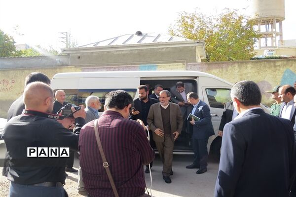 افتتاحیه دبستان 15 کلاسه  ابو ریحان بیرونی در شهرستان بجنورد