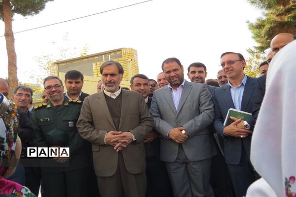 افتتاحیه دبستان 15 کلاسه  ابو ریحان بیرونی در شهرستان بجنورد