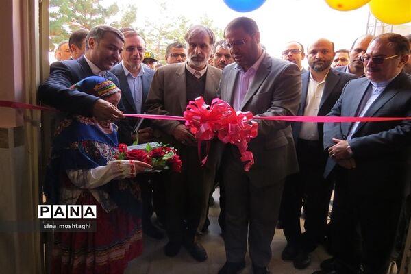 افتتاحیه دبستان 15 کلاسه  ابو ریحان بیرونی در شهرستان بجنورد