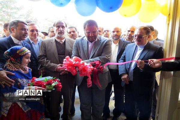 افتتاحیه دبستان 15 کلاسه  ابو ریحان بیرونی در شهرستان بجنورد
