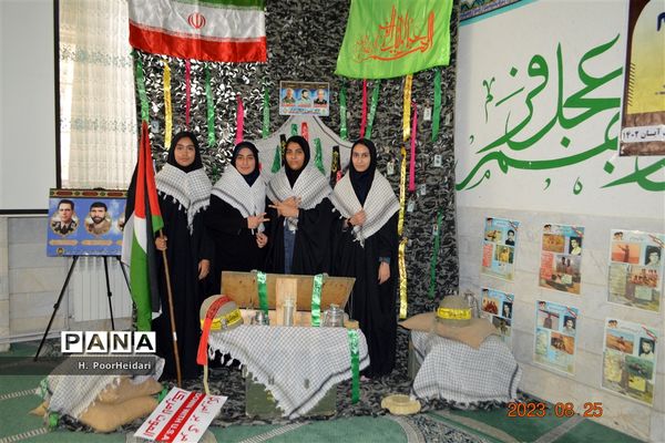 یادواره شهدا در دبیرستان امامت قم