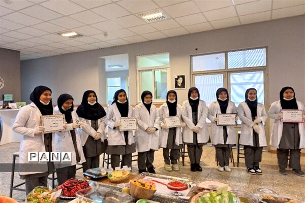 افتتاحیه آزمایشگاه شهیده شیما اکرم صیدم در دبیرستان فرزانگان ۴(قدسیه علوی)