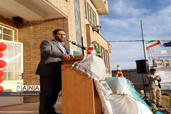 افتتاح مدرسه ادب شهرک سلمان فارسی اسفراین توسط وزیر آموزش و پرورش