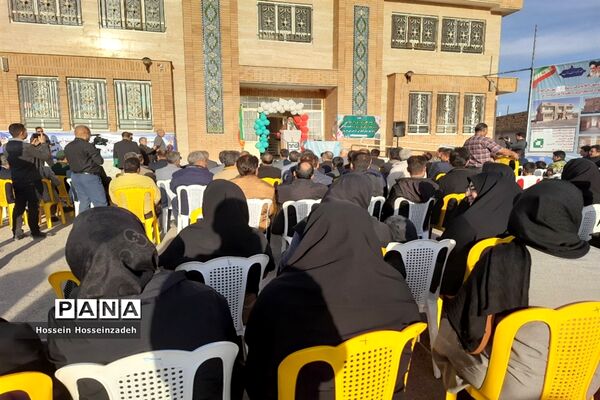 افتتاح مدرسه ادب شهرک سلمان فارسی اسفراین توسط وزیر آموزش و پرورش