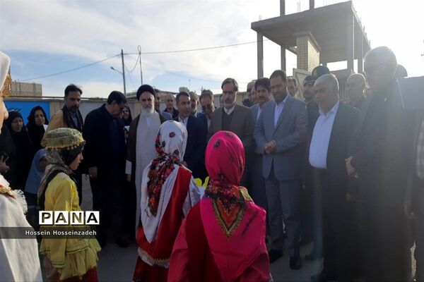 افتتاح مدرسه ادب شهرک سلمان فارسی اسفراین توسط وزیر آموزش و پرورش