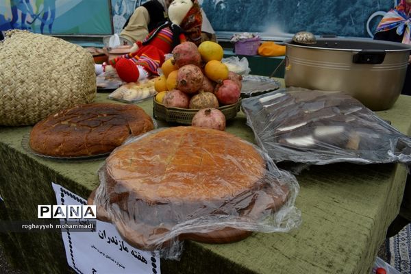 جشن هفته ملی مازندران در دبیرستان فرهنگیان بهشهر