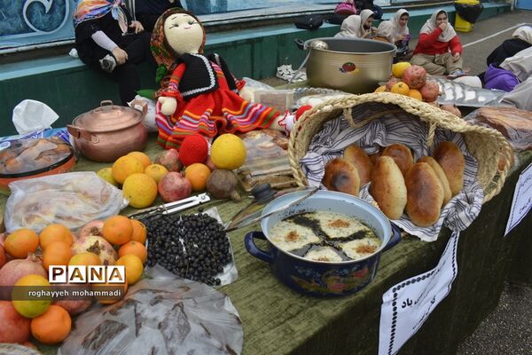 جشن هفته ملی مازندران در دبیرستان فرهنگیان بهشهر
