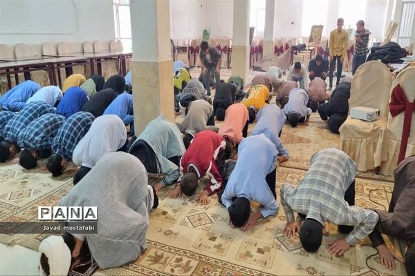 اردوگاه بید سبحان شهرستان اقلید میزبان دانش‌آموزان طرح اردوی شهید نیری