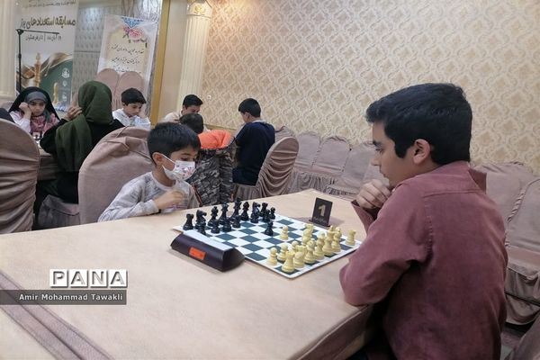 دومین دوره مسابقات استعدادیابی شطرنج در بافق