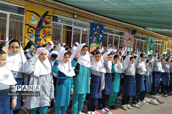 افتتاحیه المپیاد ورزشی درون‌ مدرسه‌ای در مدارس شهرستان آباده