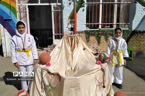 افتتاحیه المپیاد ورزشی درون‌ مدرسه‌ای در مدارس شهرستان آباده