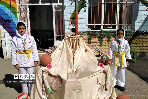 افتتاحیه المپیاد ورزشی درون‌ مدرسه‌ای در مدارس شهرستان آباده