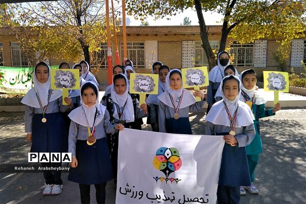 افتتاحیه المپیاد ورزشی درون‌ مدرسه‌ای در مدارس شهرستان آباده