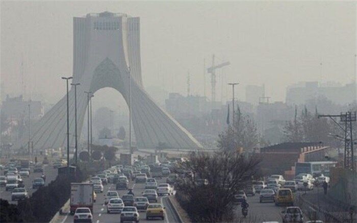تداوم تنفس هوای آلوده در تهران