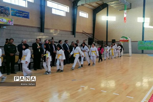 افتتاحیه دومین جشنواره ورزشی بسیج شهرستان بافق