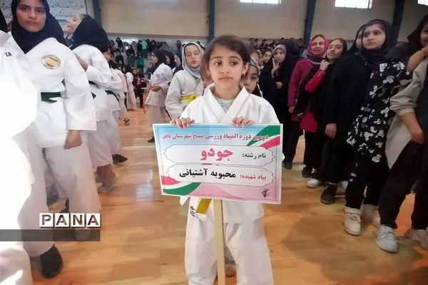 افتتاحیه دومین جشنواره ورزشی بسیج شهرستان بافق