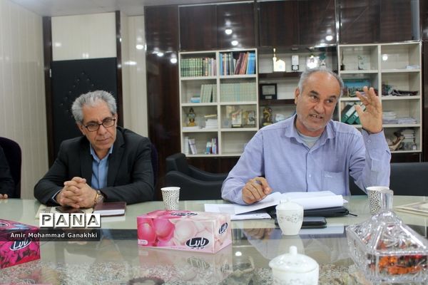 جلسه کار گروه استانی صندوق ذخیره فرهنگیان استان بوشهر