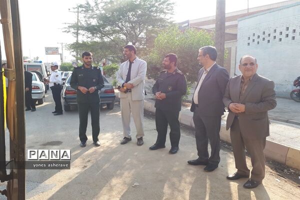 اعزام  دانش‌آموزان شادگانی به اردوی راهیان نور