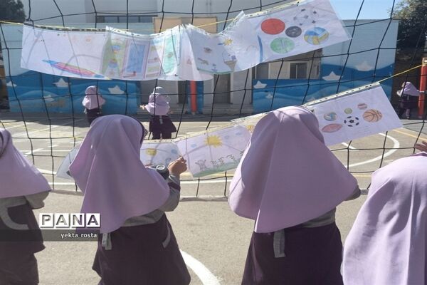صبحگاه با نشاط دانش‌آموزان آموزشگاه حاج رحیم خالصی