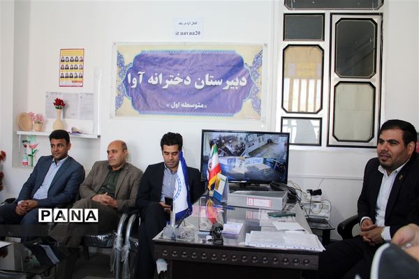 بازدید مدیرسازمان دانش‌آموزی استان لرستان از مدارس شهرستان کوهدشت