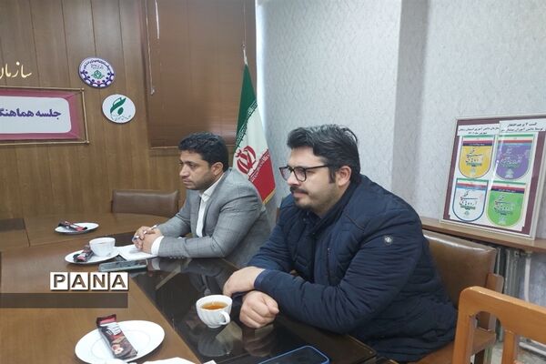 برگزاری جلسه هماهنگی برگزاری مانور زلزله در زنجان