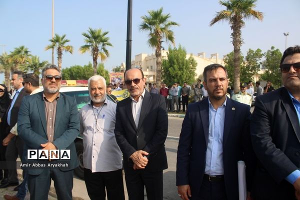 تجمع مردم بوشهر در حمایت از کودکان فلسطین