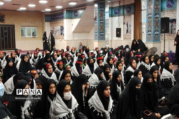 آیین بدرقه اردوی دانش‌آموزی راهیان نور شهرستان ملارد