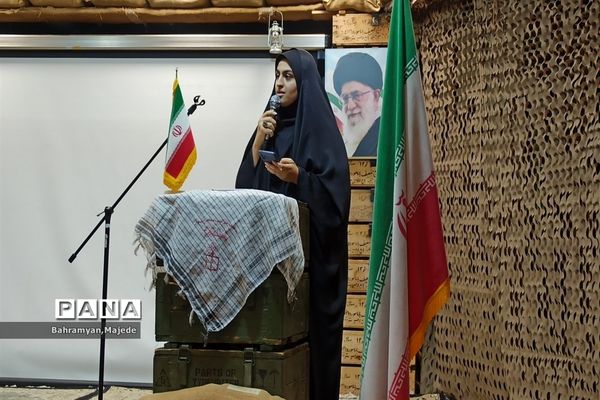 آیین بدرقه اردوی دانش‌آموزی راهیان نور شهرستان ملارد