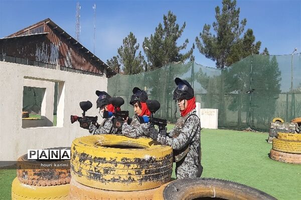 مسابقات پینت‌بال دانش ‌آموزان هنرستان بصیرت