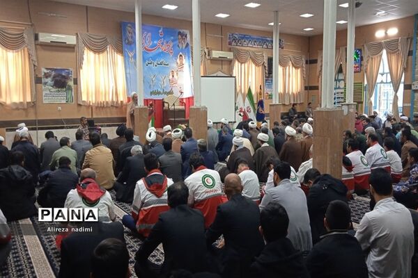 برگزاری یادواره شهداء مدافع وطن در شهرستان فاروج