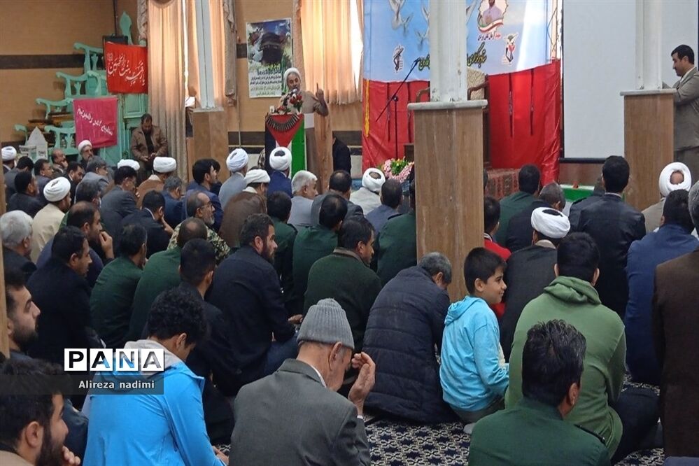 برگزاری یادواره شهداء مدافع وطن در شهرستان فاروج