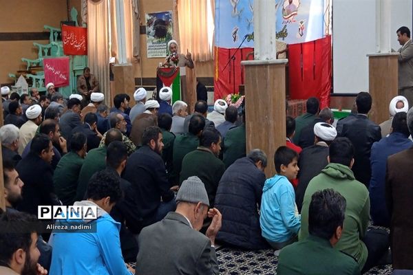 برگزاری یادواره شهداء مدافع وطن در شهرستان فاروج