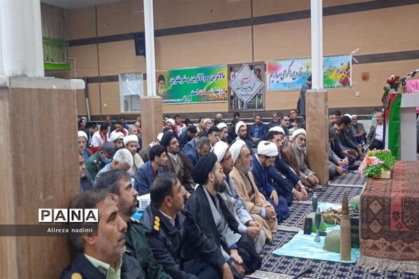 برگزاری یادواره شهداء مدافع وطن در شهرستان فاروج