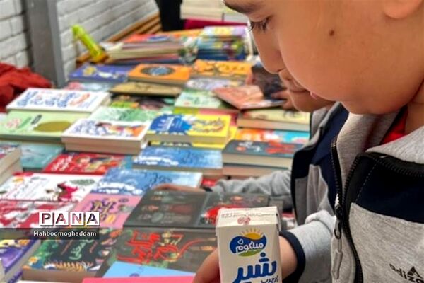 برگزاری نمایشگاه کتاب در دبستان پسرانه علوی منطقه ۱۳